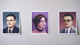 Alan Turing, Ada Lovelace, Kurt G&ouml;del Portaits