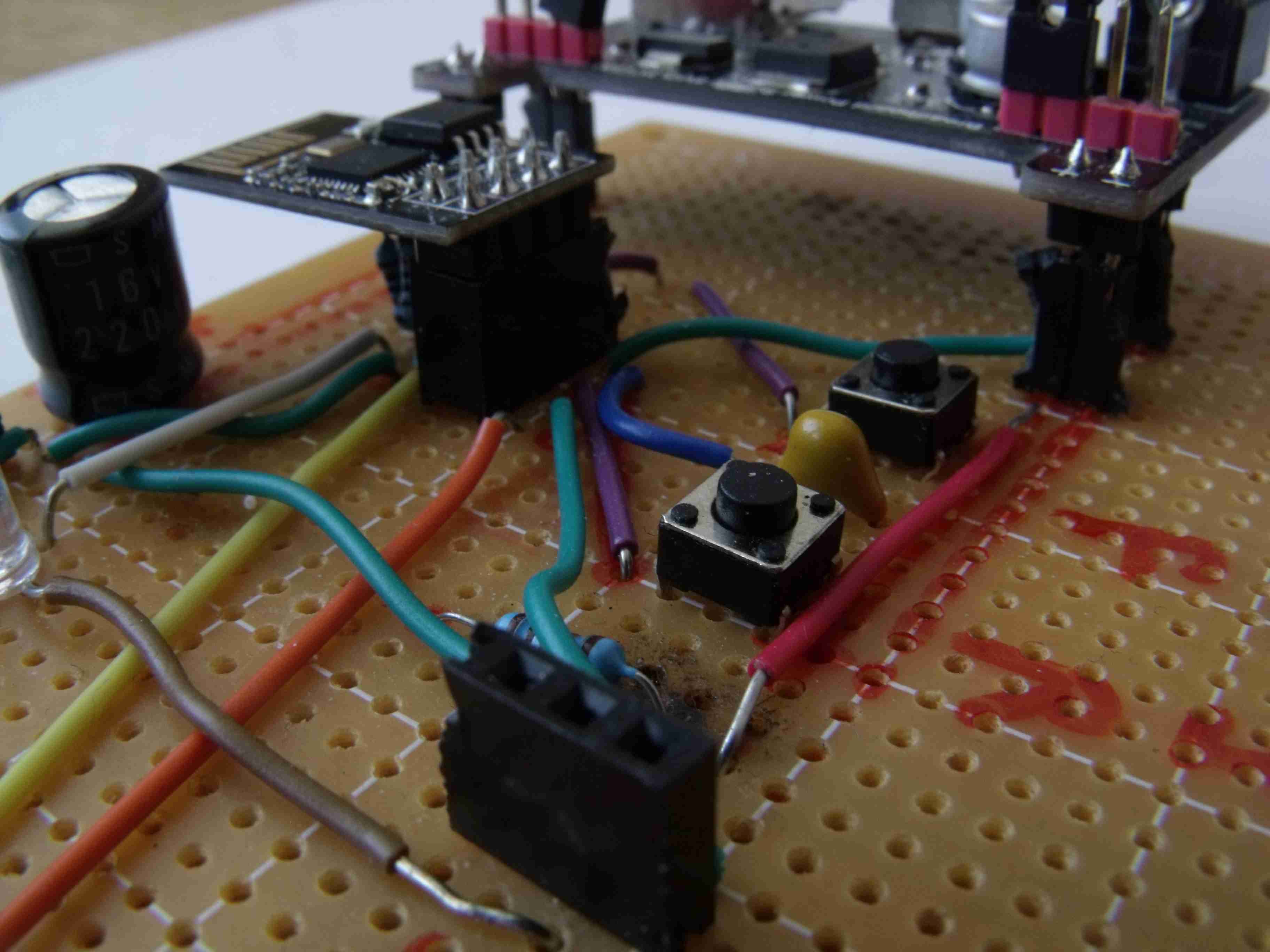 ESP8266 Flashing Layout Closeup